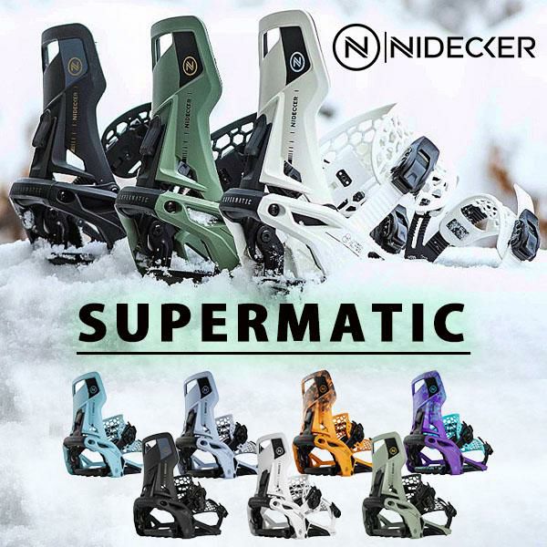 NIDECKER SUPERMATIC Mサイズ スーパーマチック 22-23（未使用】【新品  