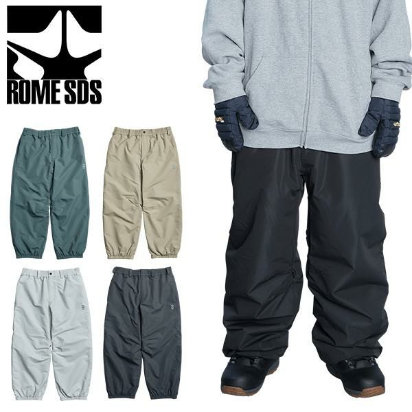 sw1849)Rome SDS【M】スノボウェア くから スノボパンツ フレア タイト