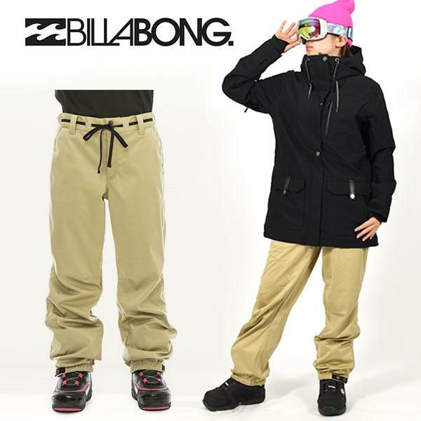 BILLABONG/ビラボン レディース スノーウェア ビブパンツ おこがましい 