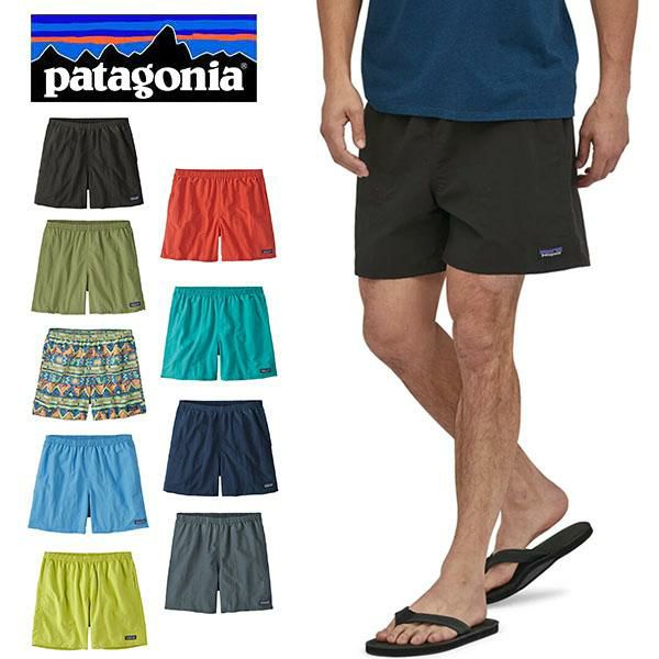 送料無料 パタゴニア メンズ 5インチ 股下13cm バギーズ ショーツ